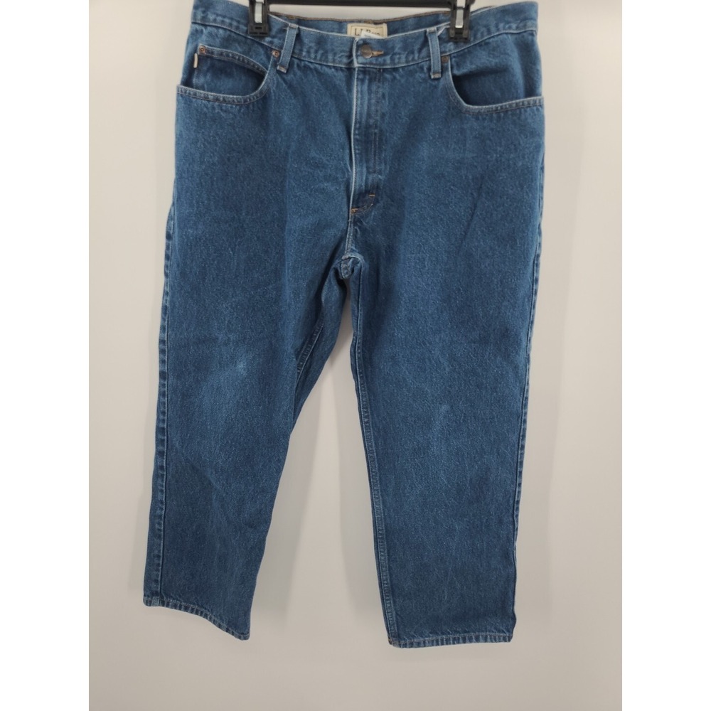 L.L. Bean Mens‎ Relaxed Fit Jeans 36x27